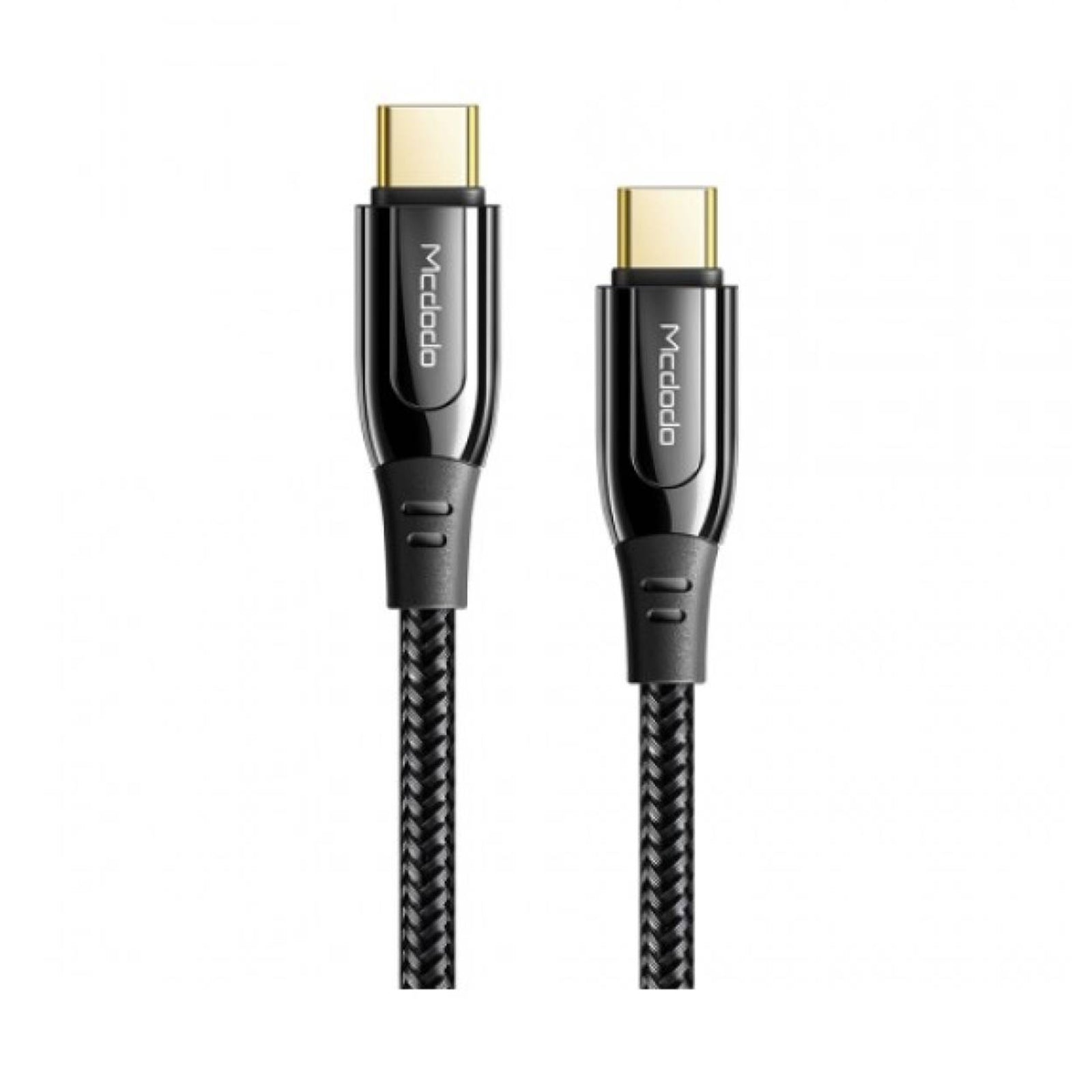 MCDODO 100W BLACK TYPE-C TO TYPE-C 1.2M DATA CABLE